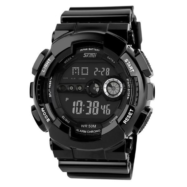 Relogio Masculino Skmei Digital 1026 Preto Cadastro GrupoTuguir